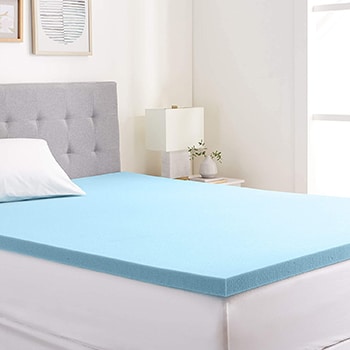 Amazon Basics Cooling Gel-Infused Firm Support Mattress Topper