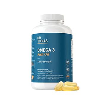 Dr. Tobias Triple Strength Omega 3 Fish Oil