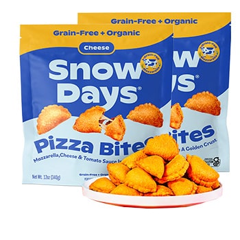 Package of snow days pizza bites