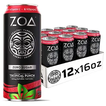 ZOA Energy Drink Tropical Punch