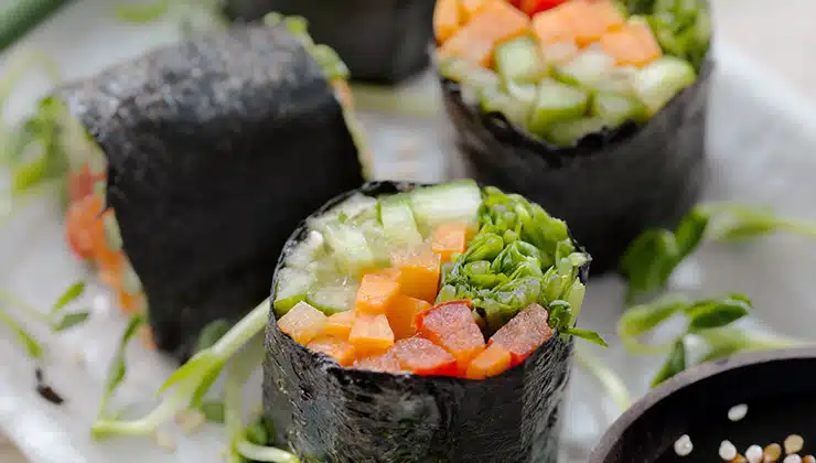 Nori Seaweed Sushi Rolls