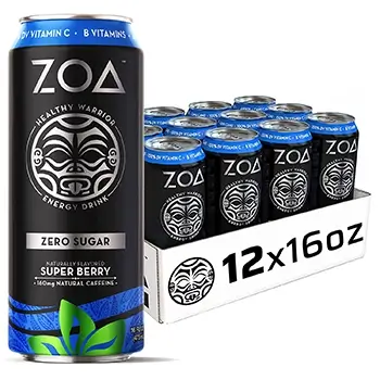 ZOA Energy Drink Super Berry