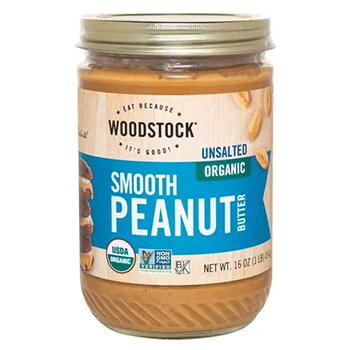 Organics Unsalted Smooth Peanut Butter