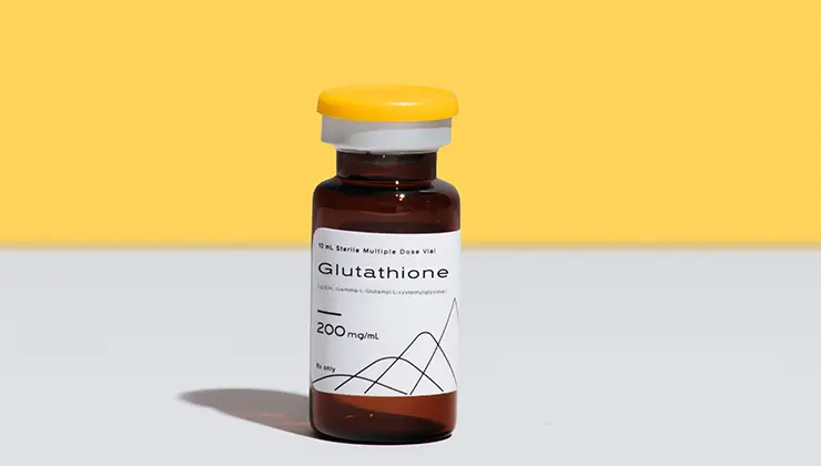 Hone glutathione vial