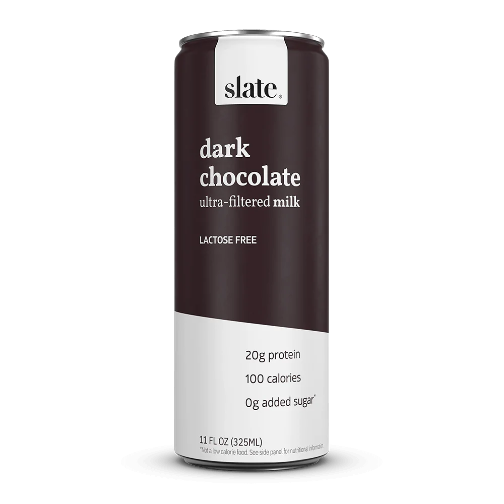 slate dark chocolate milk