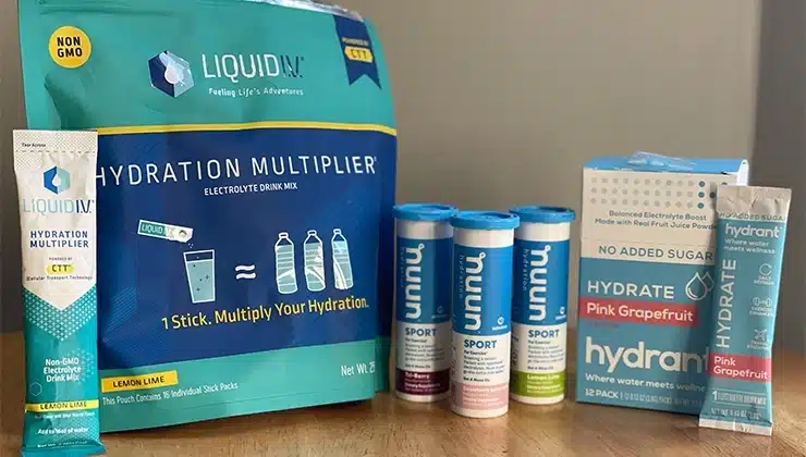 Nuun Liquid I.V. Hydrant packages