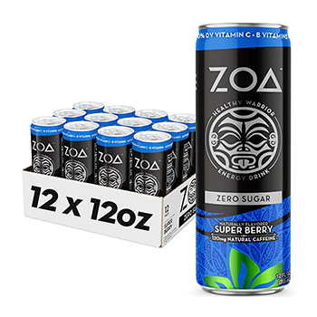 zoa zero sugar energy drink