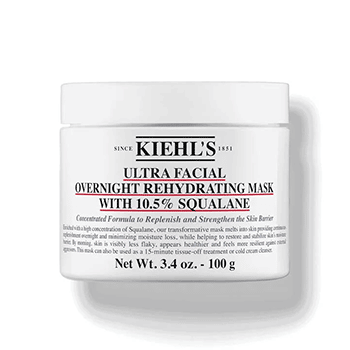 Kiehl's Ultra Facial Overnight Hydrating Face Mask with 10.5% Squalane
