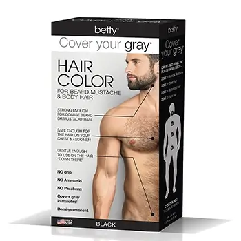 Cover Your Gray Hair Color (Black)