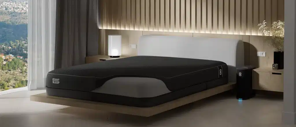 EIght Sleep Pod 3 in bedroom