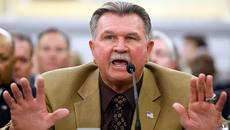 Mike Ditka, who has spoken about erectile dysfunction