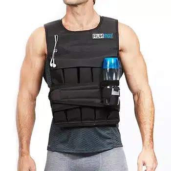 Runmax Weighted Vest on man