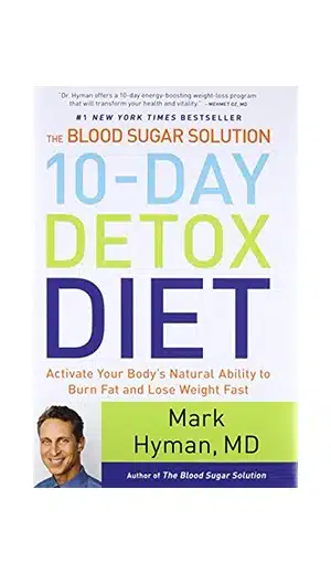 10-Day Detox Mark Hyman Book on white background