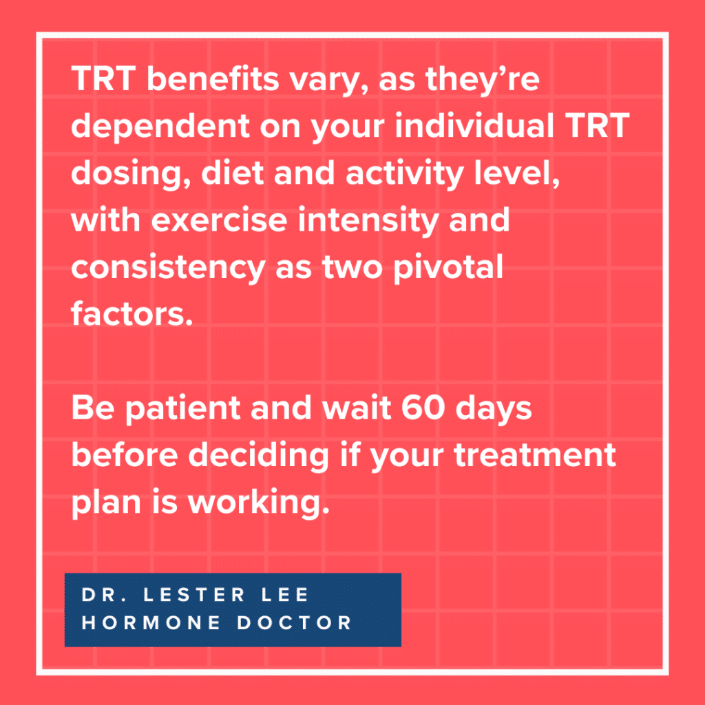 Quote card about trt benefits