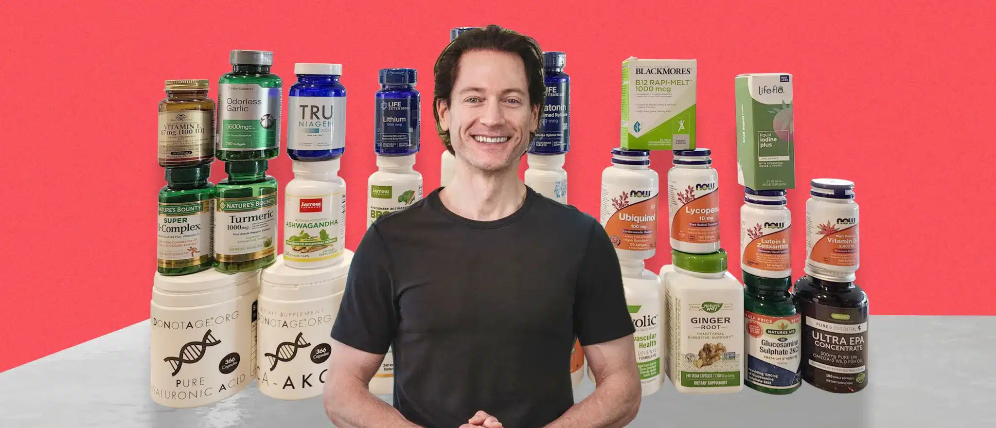 A Redditor Tried All of Billionaire Bryan Johnson’s (Many) Supplements at Once—It’s a Lot