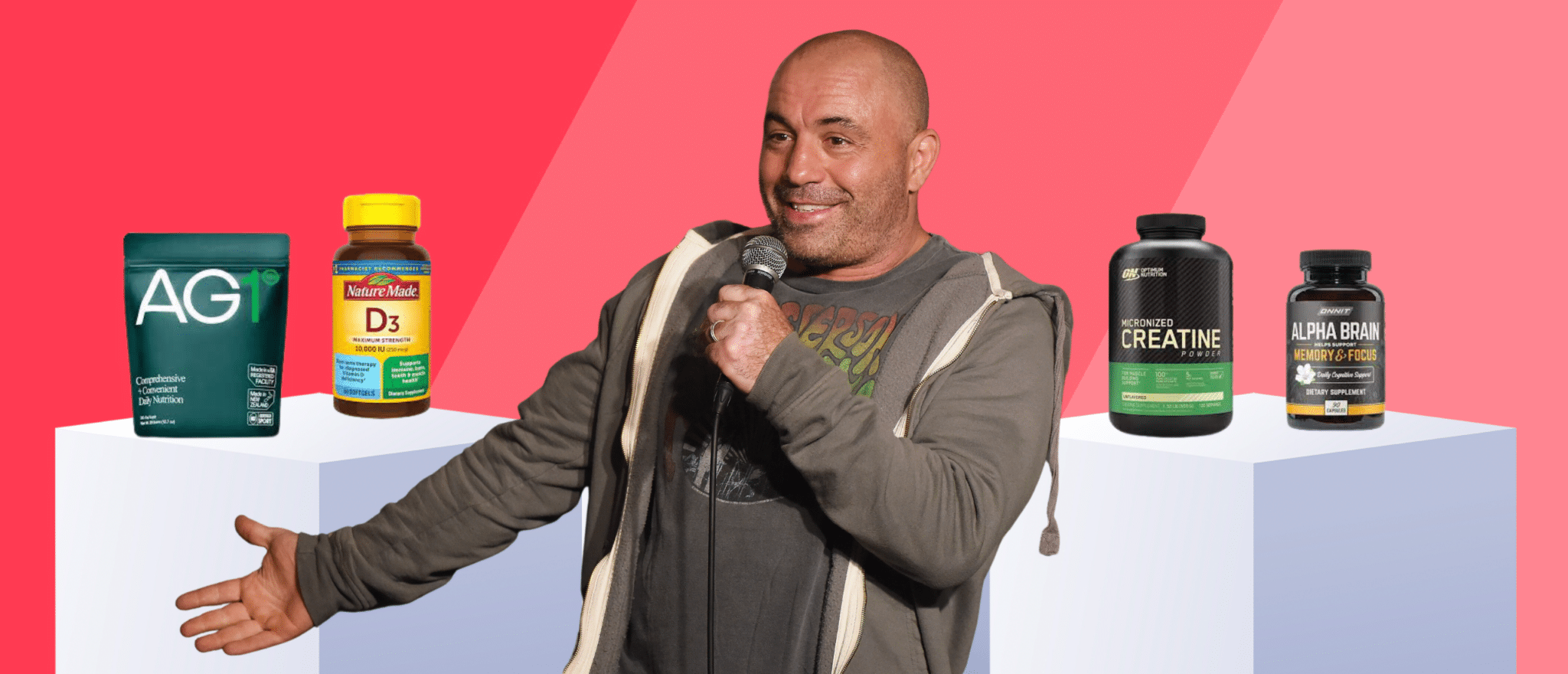 Joe Rogan’s Supplement Stack Is as Controversial as His Opinions