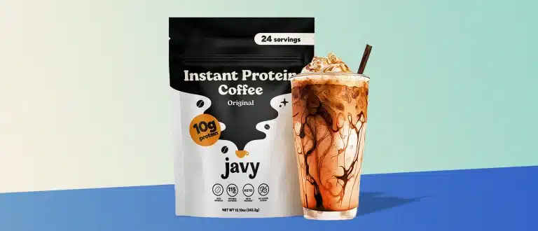 javy protein instant coffee