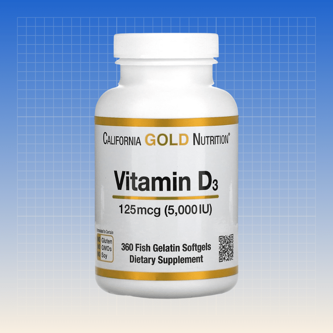 Vitamin D3, 360 Capsules
