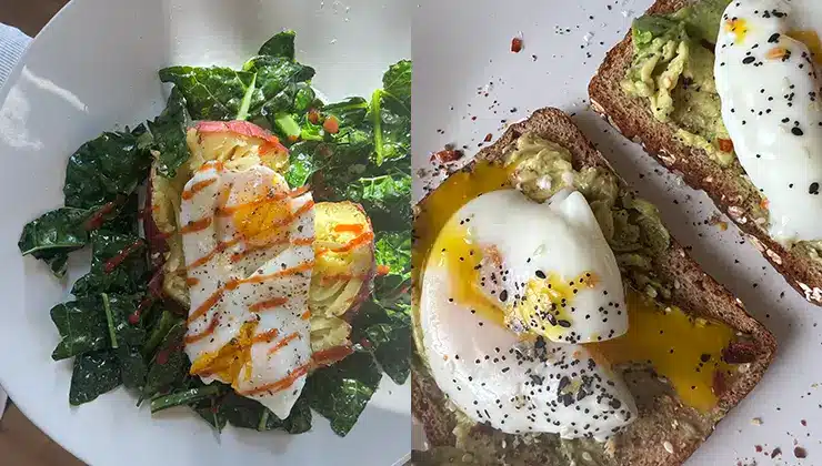 Perfectly poached eggs using Anyday.