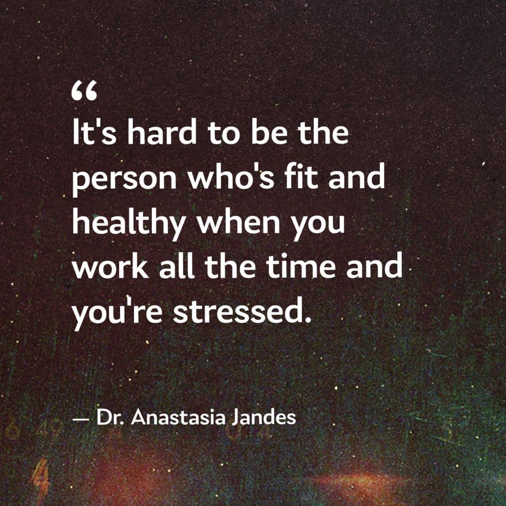 Dr. Anastasia Jandes Quote Hone In Podcast