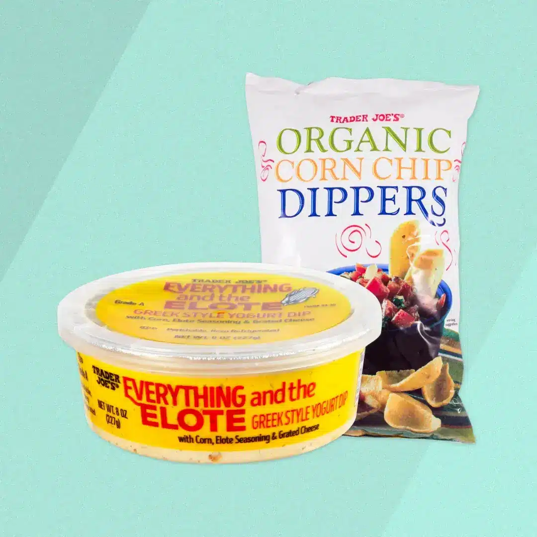 Everything And the Elote Greek Style Yogurt Dip & Corn Dippers