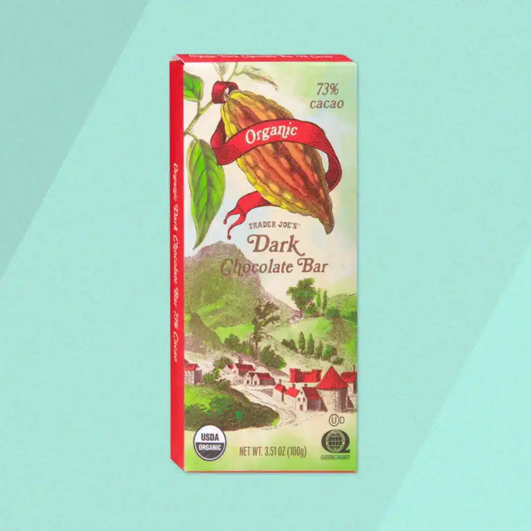 Organic Dark Chocolate Bar 73% Cacao