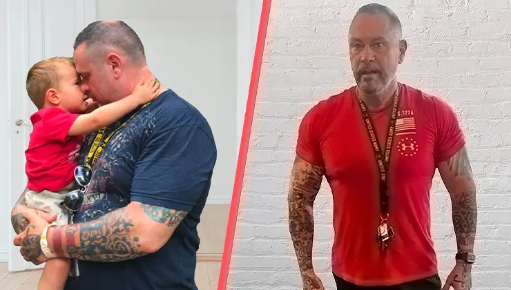 Before and after testosterone replacement therapy