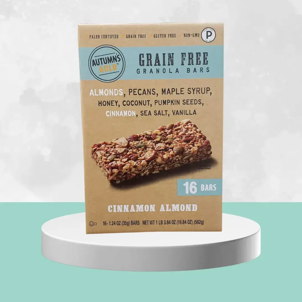 autumn gold grain free granola bars