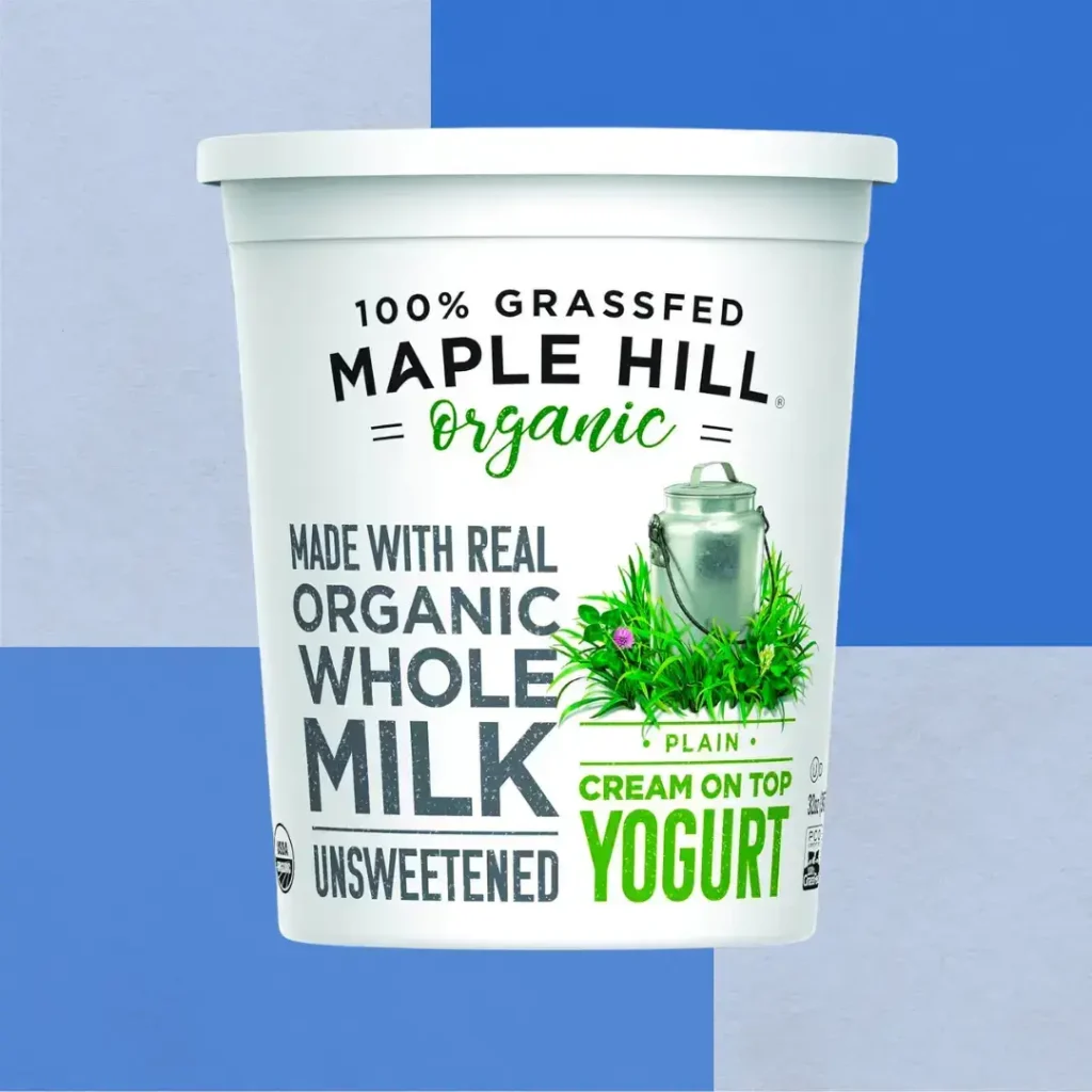 maple hill creamery whoel milk yogurt