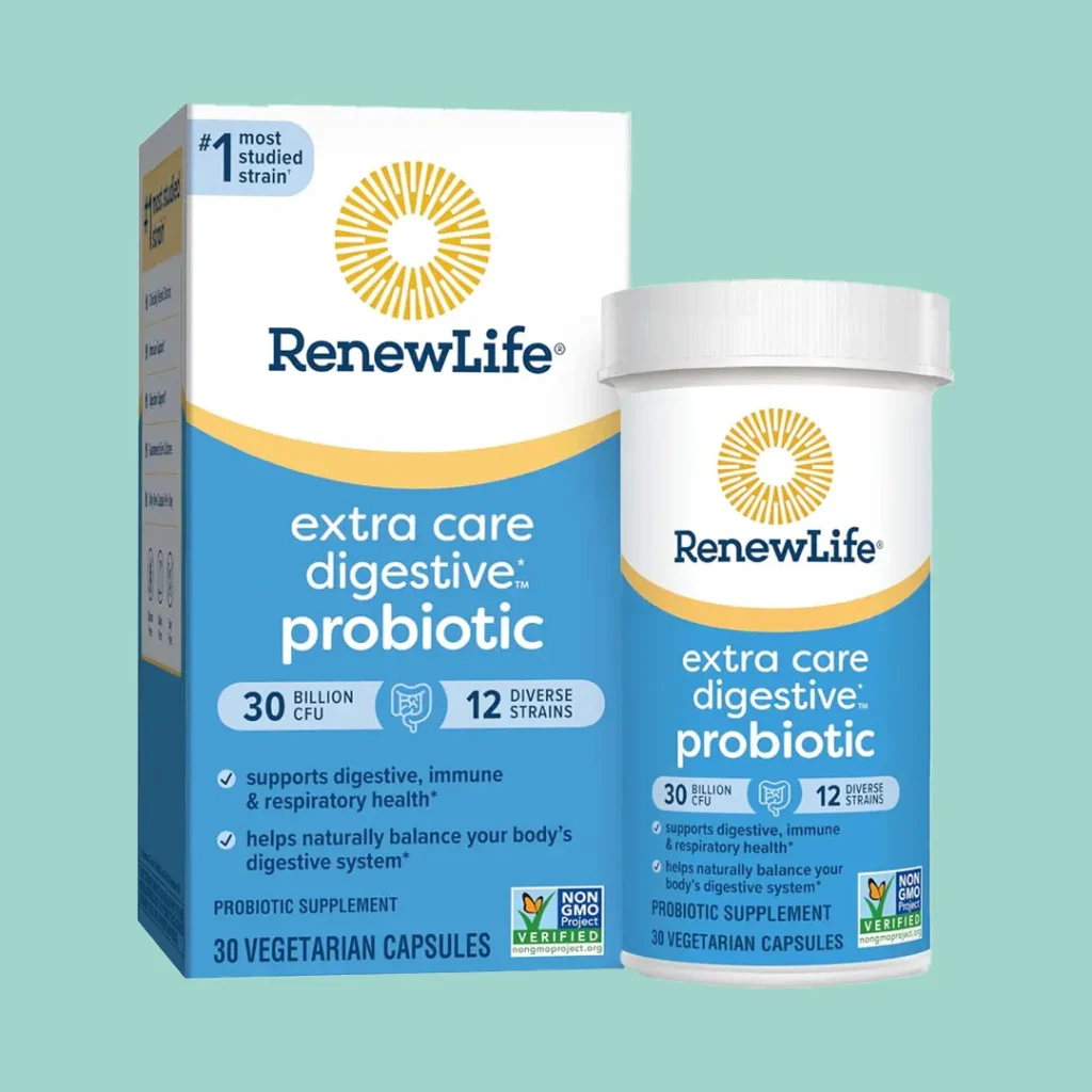 RenewLife Extra Care Digestive Probiotic Capsules