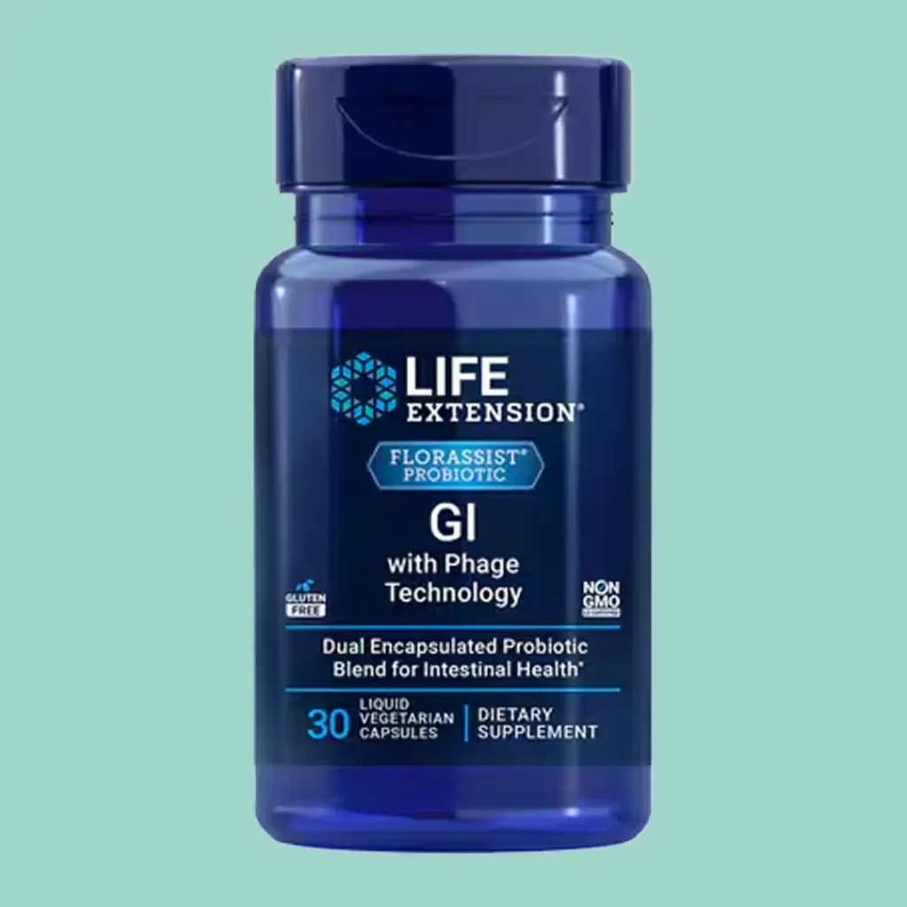 Life Extension FLORASSIST® Probiotic GI with Phage Technology
