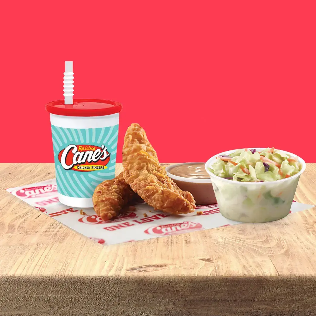 Raising Cane’s Kids Combo with Coleslaw