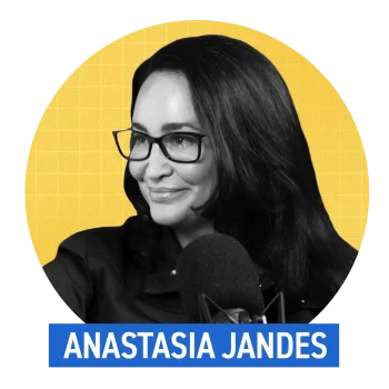 connect with Anastasia Jandes